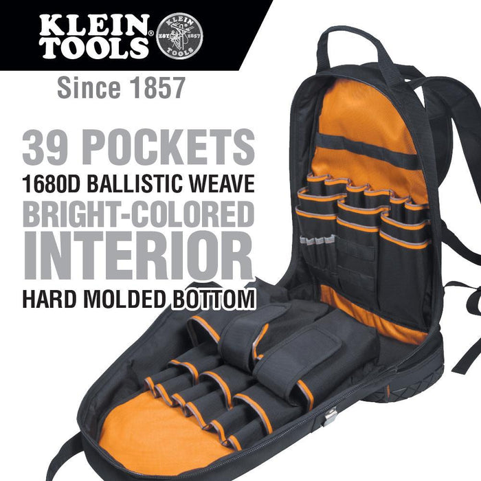 Klein Tools Tradesman Pro Backpack, Model 55421BP14 — Orka