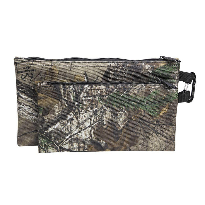 Klein Tools Zipper Bags, REALTREE XTRA™ Camo Tool Pouches, 2-Pack, Model 55560 - Orka