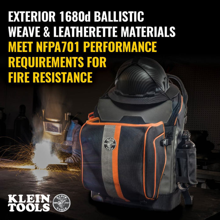 Klein Tools Tradesman Pro Ironworker and Welder Backpack, Model 55665*