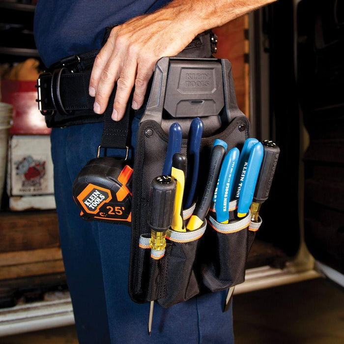 Klein Tools Tradesman Pro™ Modular Piping Tool Pouch with Belt Clip, Model 55912 - Orka