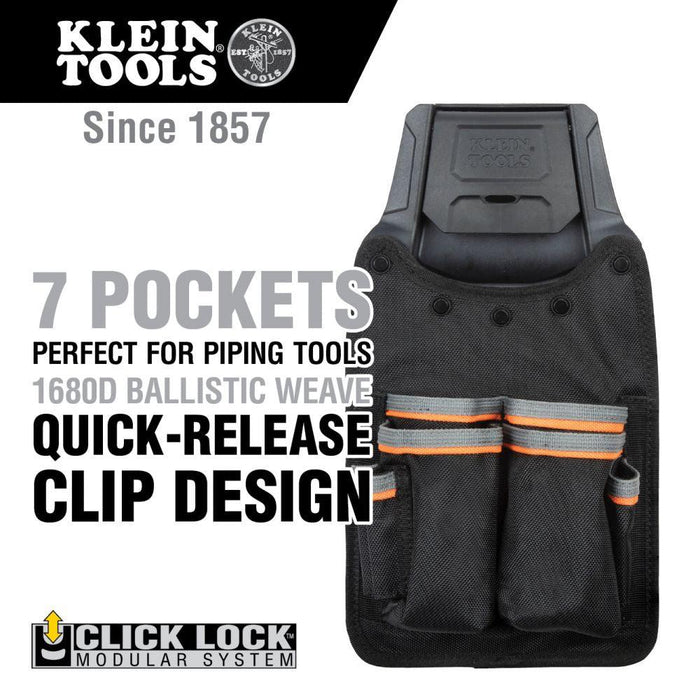 Klein Tools Tradesman Pro™ Modular Piping Tool Pouch with Belt Clip, Model 55912 - Orka