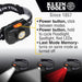 Klein Tools Rechargeable 2-Color LED Headlamp with Fabric Strap, Model 56414 - Orka