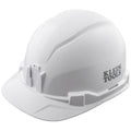 View Klein Tools Hard Hat, Non-Vented, Cap Style, White, Model 60100*
