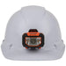 Klein Tools Hard Hat, Non-Vented, Cap Style with Headlamp, White, Model 60107* - Orka