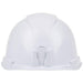 Klein Tools Hard Hat, Non-Vented, Cap Style with Rechargeable Headlamp, White, Model 60107RL - Orka