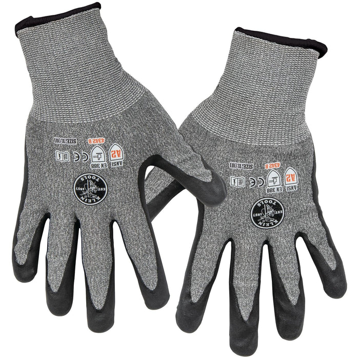 Klein Tools XLarge Cut 2 Touchscreen Leather Gloves (2 Pairs) Model 60197 - Orka