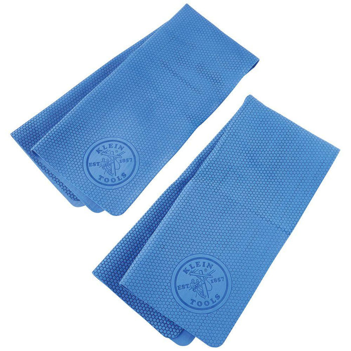 Klein Tools Blue Cooling PVA Towel (Package of 2), Model 60230 - Orka