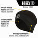 Klein Tools Winter Helmet Liner, Model 60383 - Orka