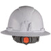 Klein Tools Hard Hat, Non-Vented, Full Brim Style, White, Model 60400 - Orka