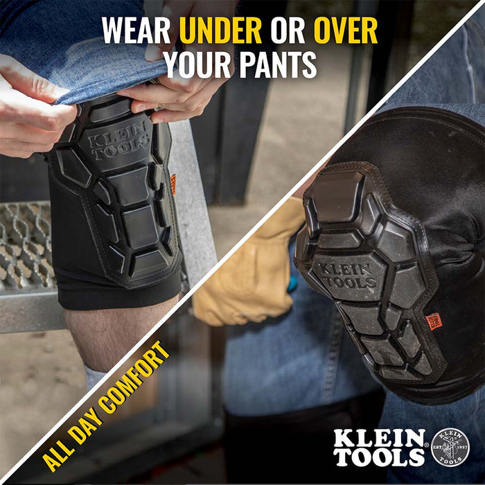 Klein Tools Heavy Duty Knee Pad Sleeves, S/M, Model 60615