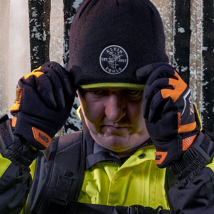 Klein Tools Winter Thermal Gloves, Xlarge, Model 60621