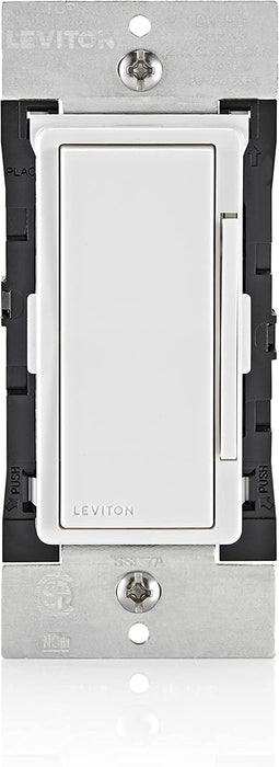 Leviton Decora Smart No-Neutral Wi-Fi Dimmer in White, Model DN6HD-W*