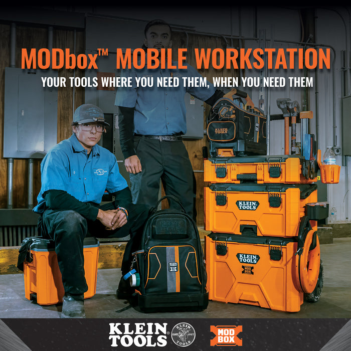 Klein Tools MODbox Electrician's Backpack, Model 62201MB