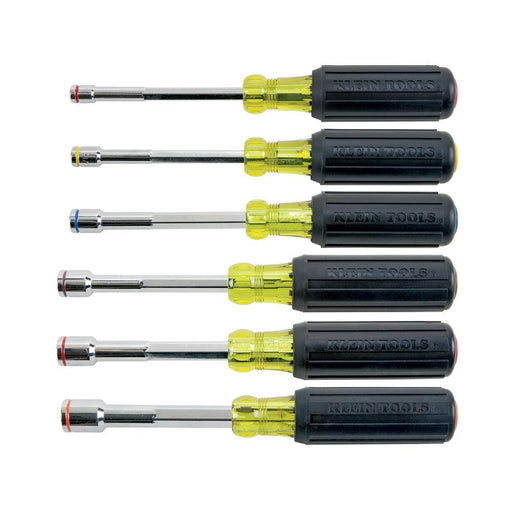 Klein Tools Magnetic Nut Driver Set, Heavy Duty, 6-Pieces, Model 635-6 - Orka