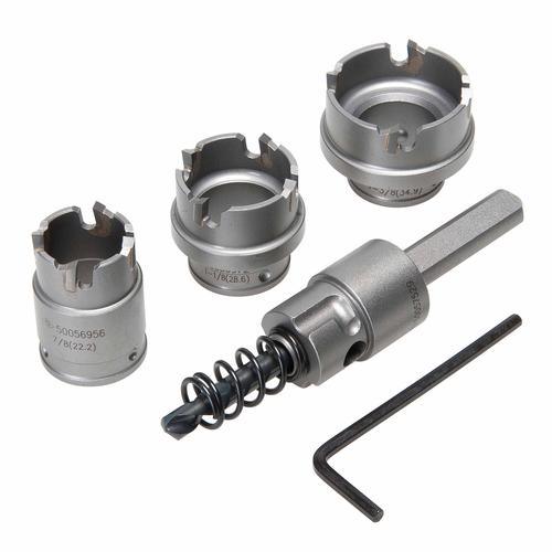 Greenlee 5-Piece Quick Change Stainless Steel Hole Cutter Kit, Model 655 - Orka