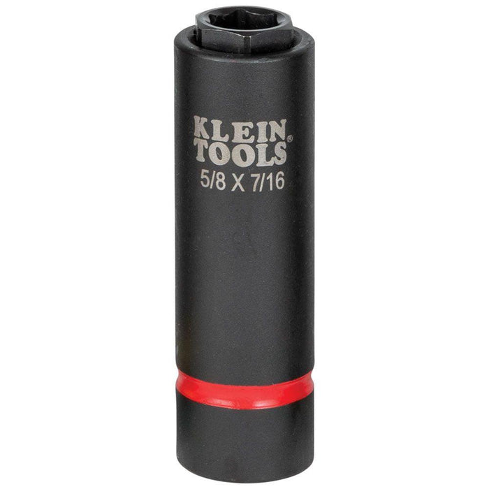 Klein Tools 2-in-1 Impact Socket Set, 6-Point, 6-Piece, Model 66060* - Orka