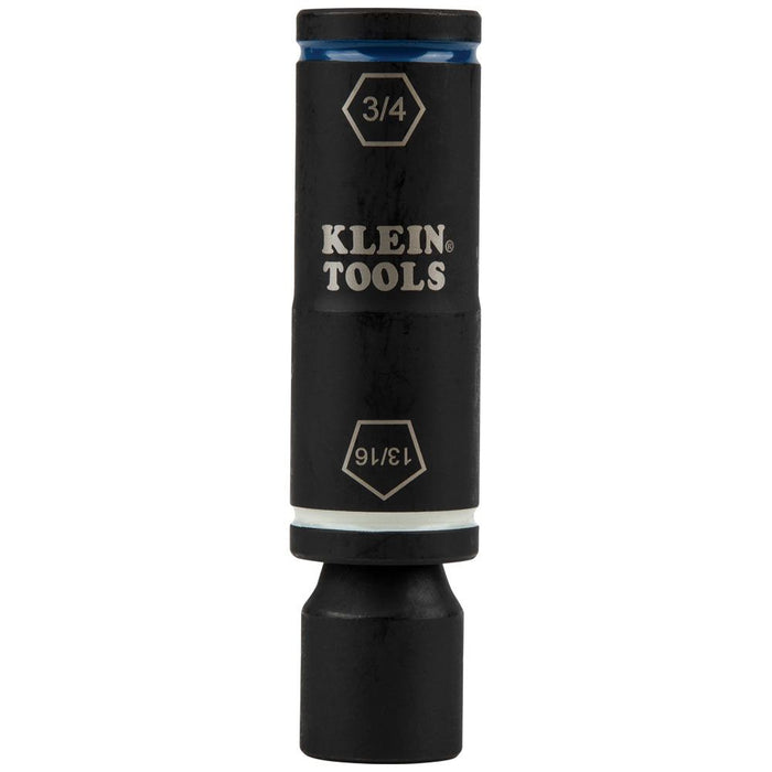 Klein Tools 2-in-1 Penta/Hex Flip Socket with Adapter, Model 66080*