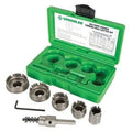View Greenlee 6-Piece Quick Change Stainless Steel Hole Cutter Kit, Model 660*