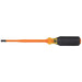Klein Tools Slim-Tip Insulated Driver, 1/4" Cabinet, 6" Shank, Model 6926INS - Orka