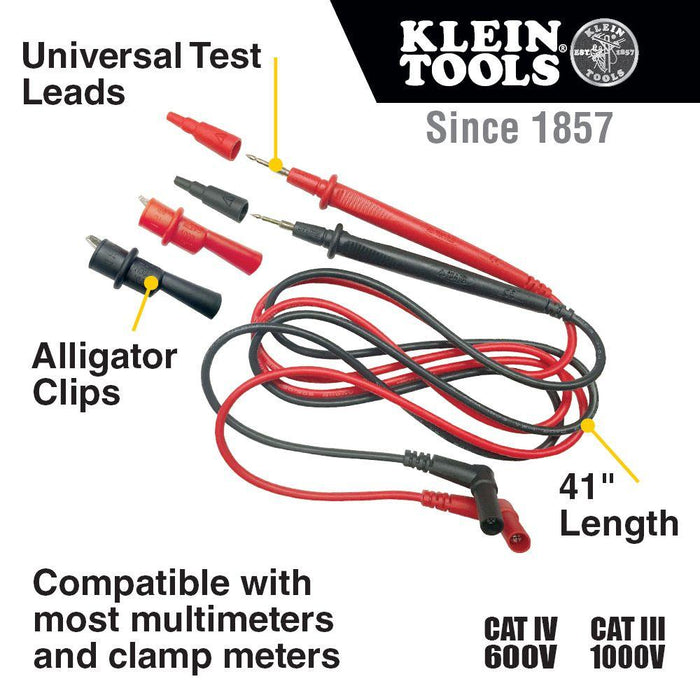 Klein Tools Replacement Test Lead Set, Right Angle, Model 69410 - Orka