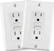 Leviton Package of 2 GFCI Tamper-Resistant Receptacles with Wallplates, Model GFTR1-784 - Orka