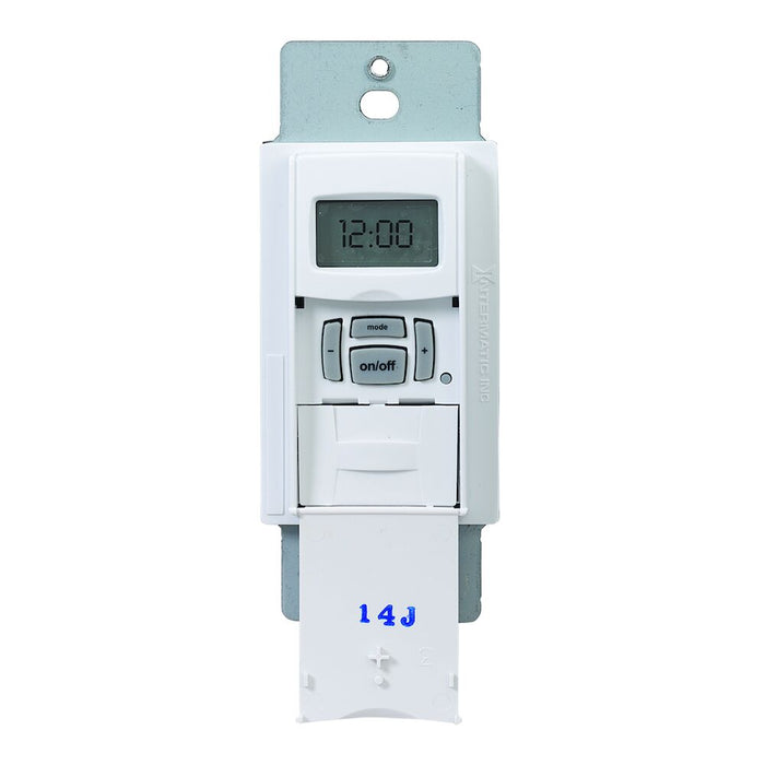Intermatic White 7-Day Heavy-Duty Programmable Timer, 20A, Model EI600WC
