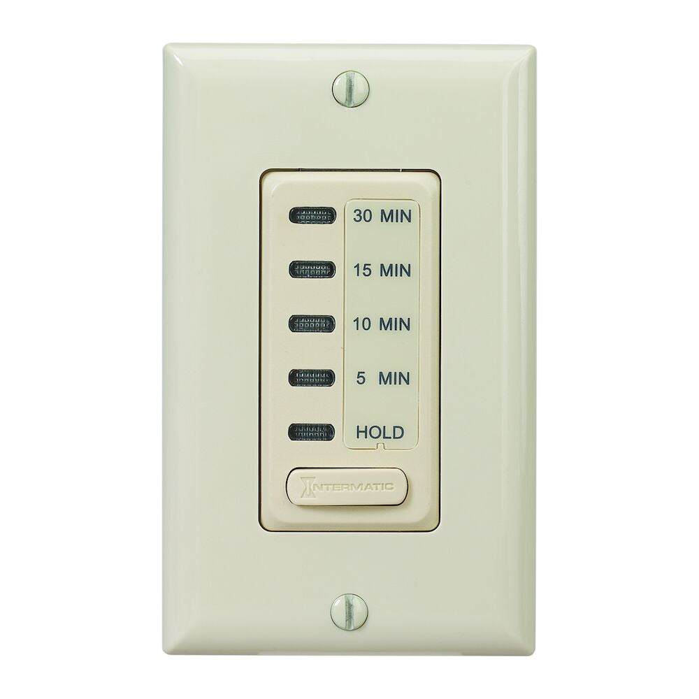 Intermatic Ivory Electronic Countdown Timer, Preset Times 5-10-15-30 ...