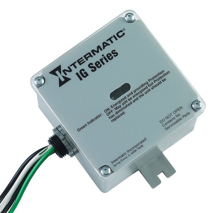 Intermatic Surge Protective Device, 120/240VAC 1 Phase, Type 1 or Type 2, Model IG1240RC3