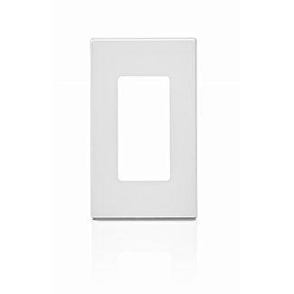 Leviton 1-Gang Decora Screwless Wallplate (White) Model 80301 - Orka