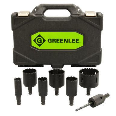 Greenlee quick change discount hole saw kit