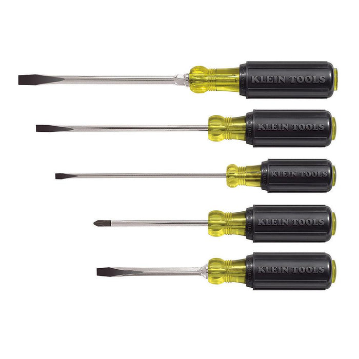 Klein Tools Screwdriver Set, Slotted and Phillips, 5-Piece, Model 85075 - Orka