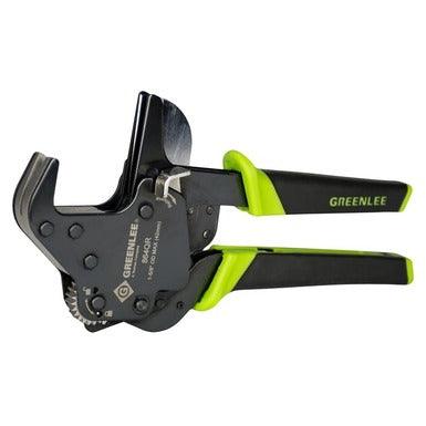 Greenlee Quick Release Ratcheting PVC Cutter, 1-1/4-Inch , Model 864QR* - Orka