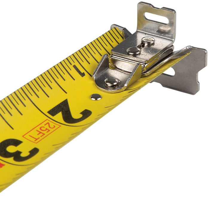 Tape Measure, 25-Foot Magnetic Double-Hook - 9225