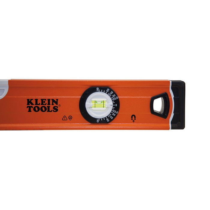 Klein Tools Bubble Level, 3 Vial, 24-Inch, Model 935L - Orka