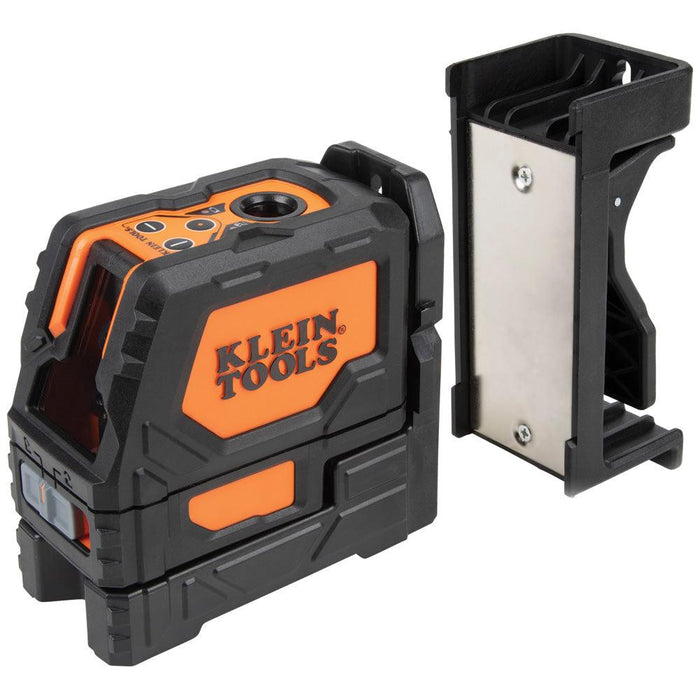 Klein Tools Laser Level, Self-Leveling Green Cross-Line and Red Plumb Spot, Model 93LCLG - Orka