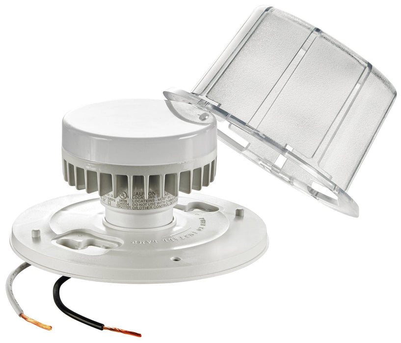Leviton 10W LED Keyless Ceiling Utility Light - White - Orka
