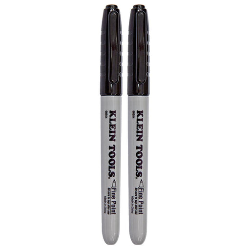 Klein Tools Fine Point Permanent Markers, Pack of 2, Model 98554 - Orka