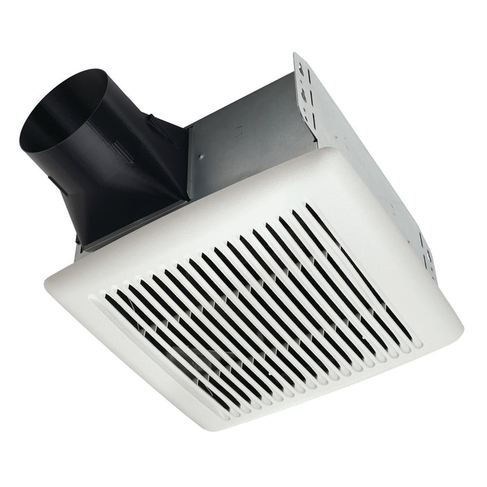 Broan 50-80-110 Selectable CFM Ventilation Fan, <0.3-0.4-0.9 Sones, Model AE50110DC
