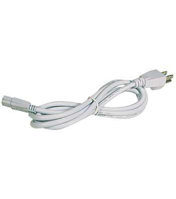 Liteline Power Supply Cord for 3-Wire Bar Systems, 72" long, Model ALFT6000-WH-3 - Orka