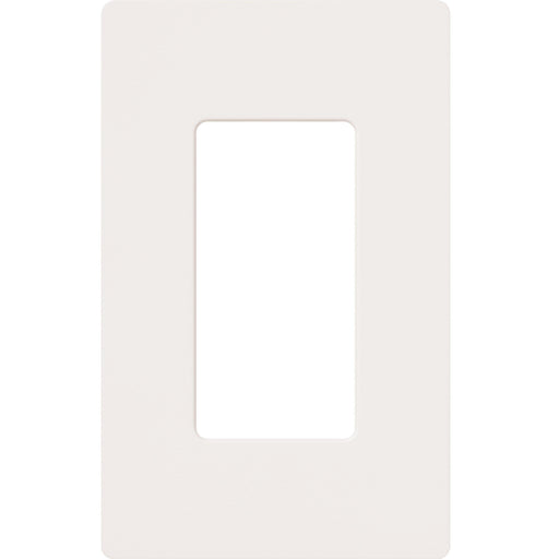 Lutron Claro 1 Gang Decorator Wallplate, Model CW-1-WH - Orka