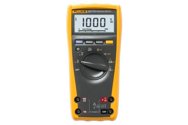 Fluke True-RMS Digital Multimeter with Non-Contact Voltage Detection, Model 177*