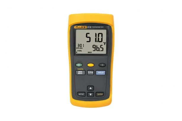 Fluke Handheld Digital Thermometer, Model 51-II*
