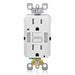 Leviton GFCI Tamper-Resistant Receptacle with Guide Light, Model GFNL1-772 - Orka