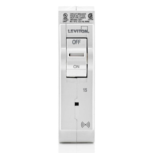 Leviton SMART 1-Pole 15A 120V Standard Plug-On Circuit Breaker, Model LB115-745-0SR - Orka