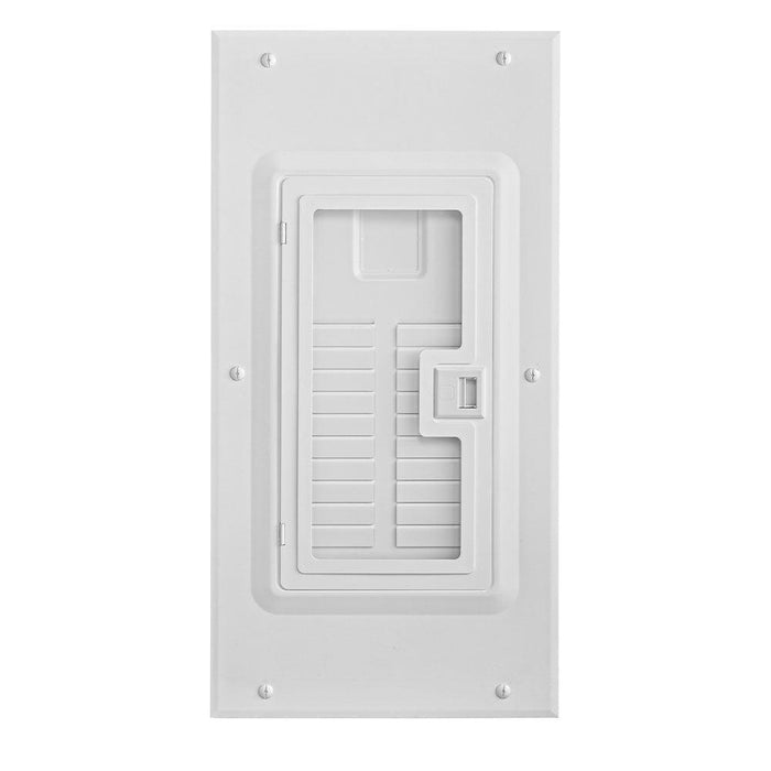 Leviton 100A 120/240V 20 Circuit 20 Spaces Indoor Load Center and Window Door with Main Breaker, Model LP210-CBW - Orka