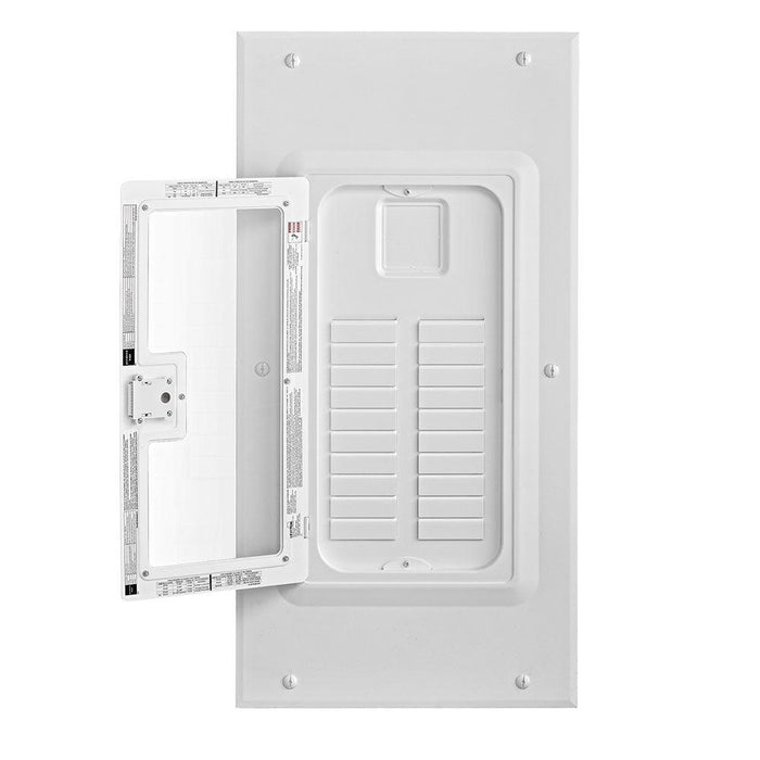 Leviton 100A 120/240V 20 Circuit 20 Spaces Indoor Load Center and Window Door with Main Breaker, Model LP210-CBW - Orka