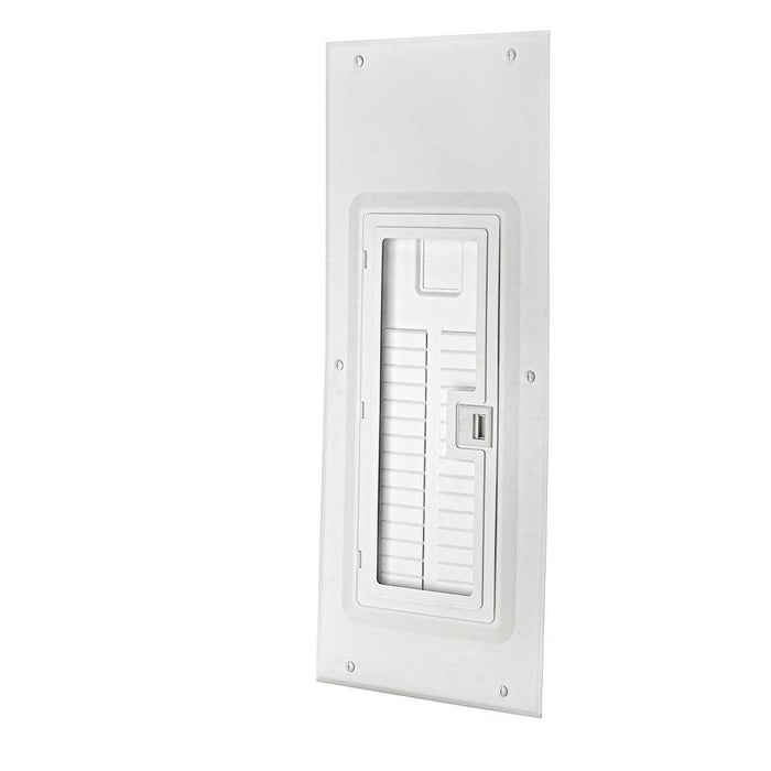 Leviton 200A 120/240V 30 Circuit 30 Spaces Indoor Load Center and Window Door with Main Breaker, Model LP320-CBW - Orka