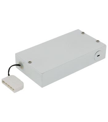 Liteline Non-Dimming Driver for use with 12VDC LED Puck lights, LED strip and LED Tape, Model LED-HWB12-WH - Orka