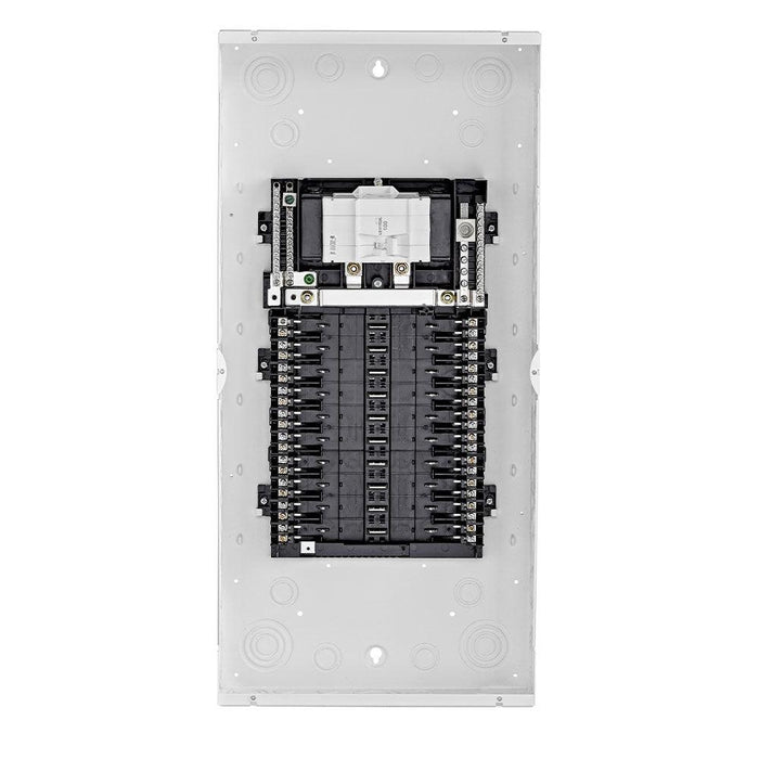 Leviton 100A 120/240V 20 Circuit 20 Spaces Indoor Load Center and Door with Main Breaker, Model LP210-CBD* - Orka