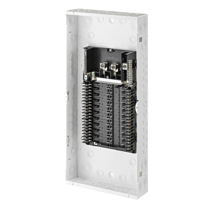 Leviton 125A 120/240V 20 Circuit 20 Spaces Indoor Load Center and Door with Main Lugs, Model LP212-CLD - Orka